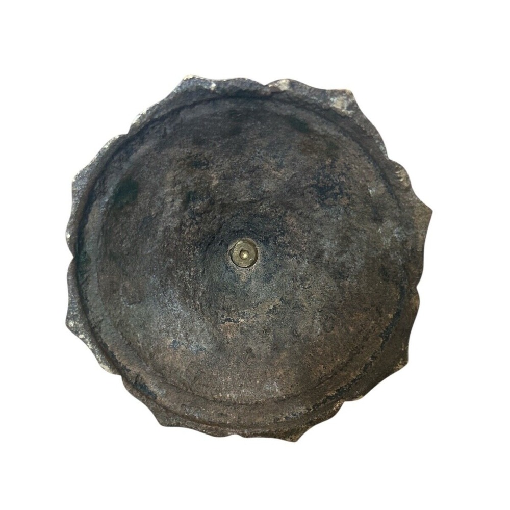 Temple Menorah - 15 Inch Height 7 Branches Brass Jerusalem Menorah - Picture 3 of 6